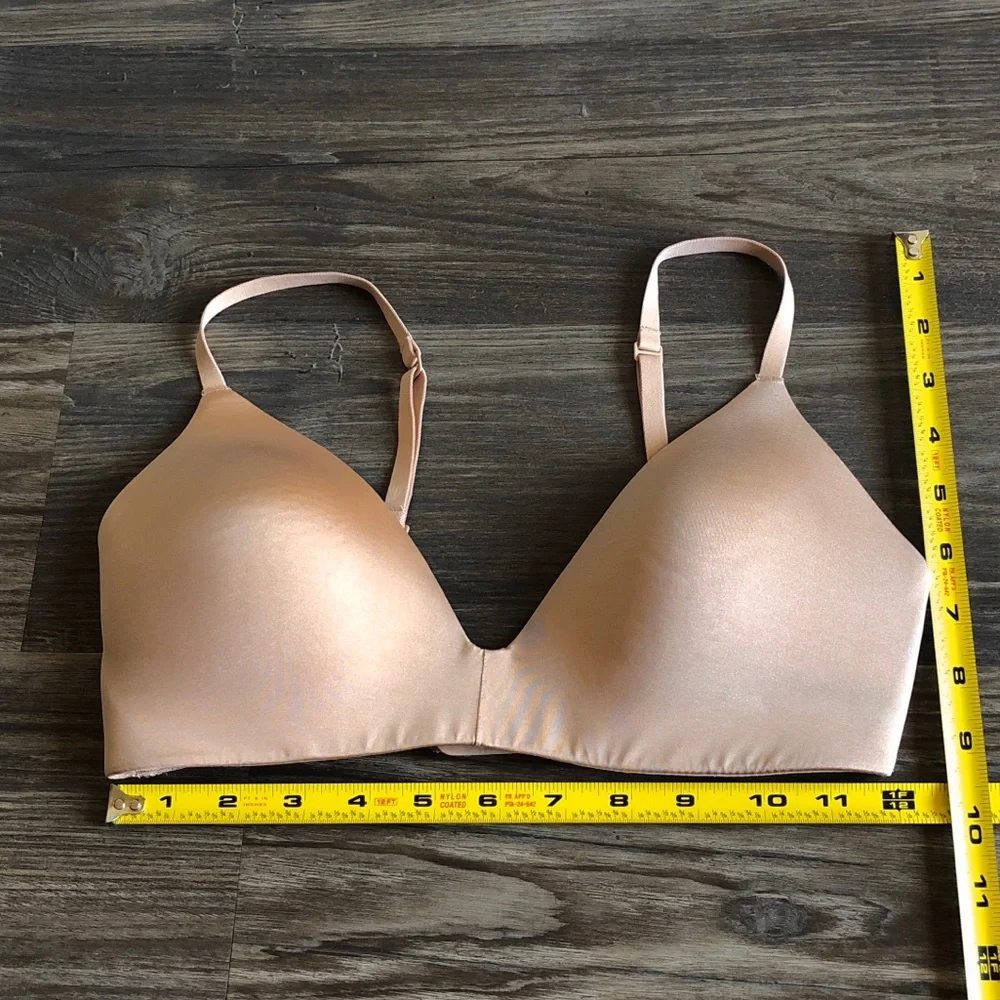 Skims Wireless Form Demi T Shirt Bra Nude Tan 34C - Picture 12 of 12